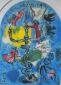 Marc Chagall, The Jerusalem Windows. Dan, litografia a colori