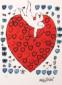 Andy Warhol (after), Amor with 55 hearts, litografia a colori, numerata a matita (ed. 1000 es.), cm 36x43